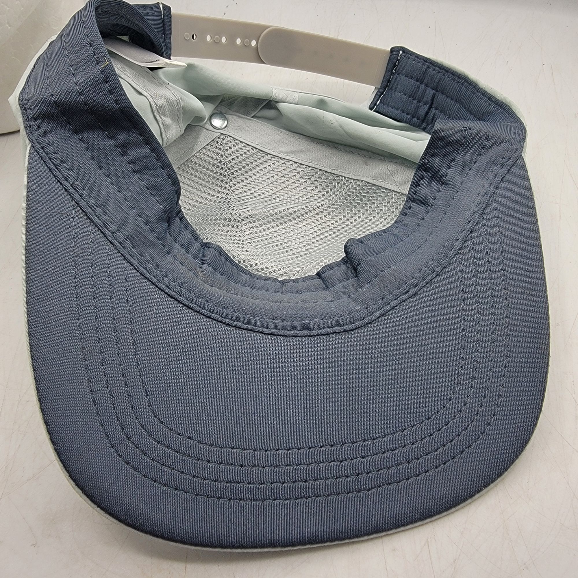 Other Postfly The Wade Mens Light Gray Adjustable Hat Cap Fish Pat Size ONE SIZE - 7 Thumbnail