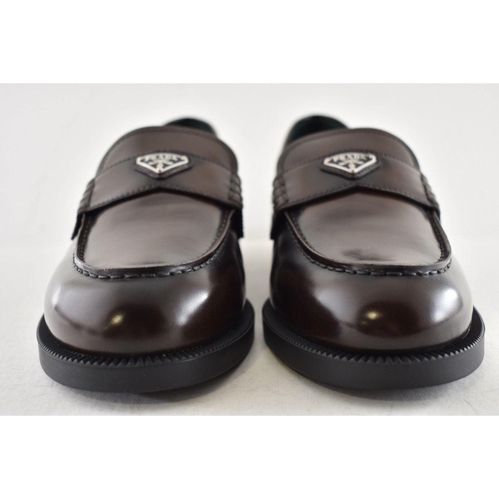 Prada Prada Bruciato Brown Calfskin Leather Loafer Creeper Size US 11.5 / IT 41.5 - 11 Thumbnail