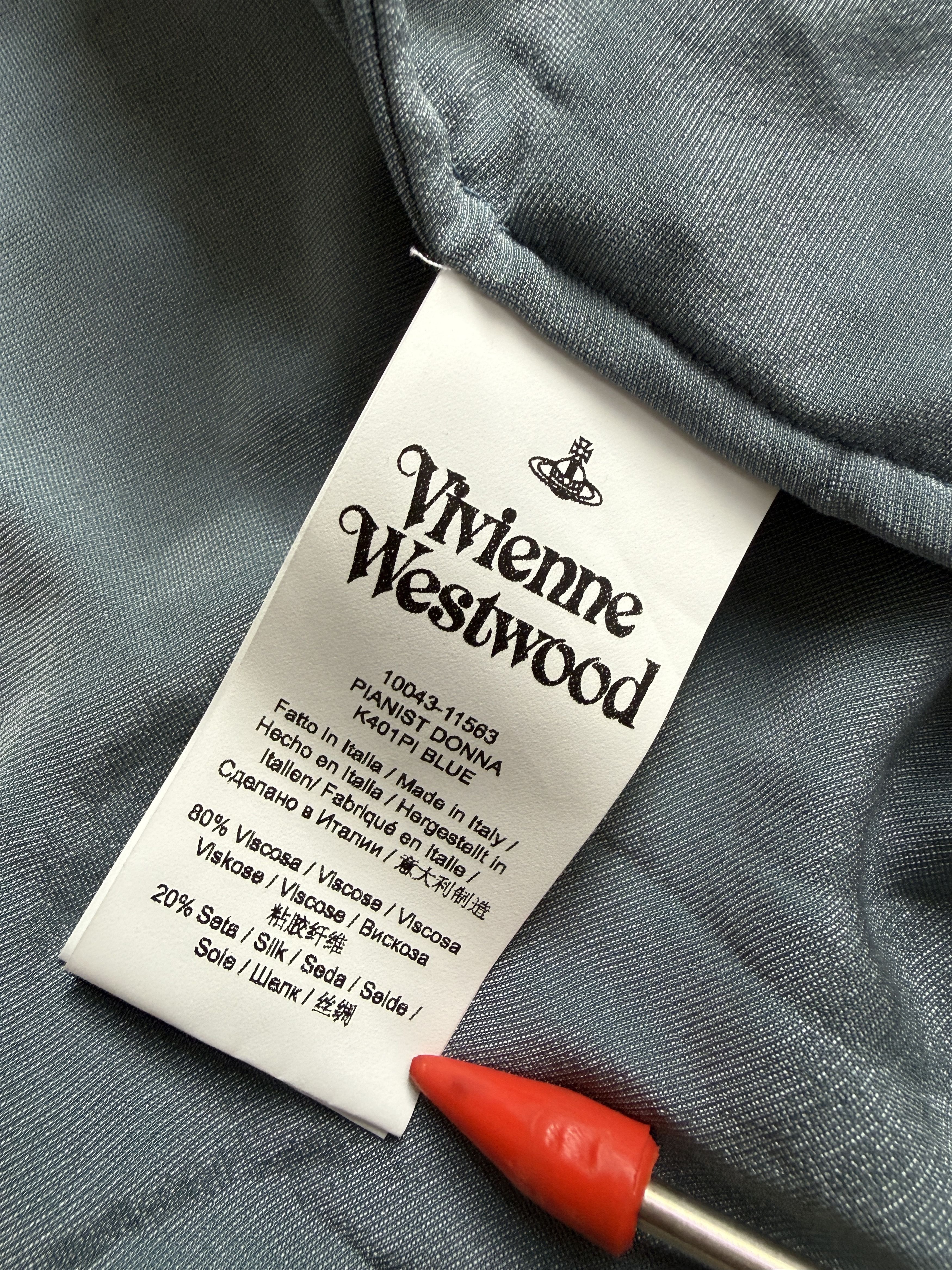 Vivienne Westwood New Velvet Vivienne Westwood Shirt w/ Gold Piping Size M / US 6-8 / IT 42-44 - 6 Thumbnail