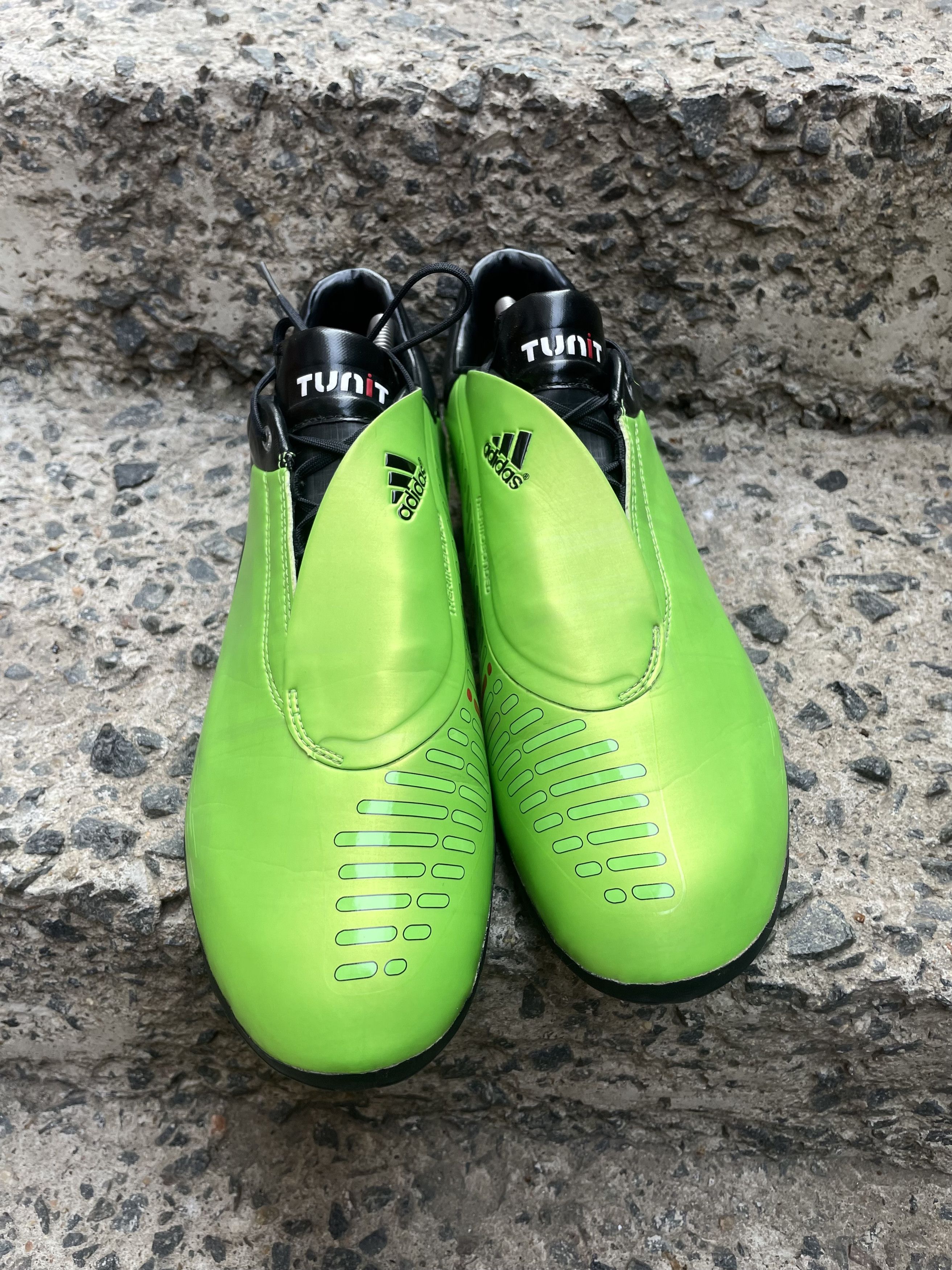 Adidas × Vintage Rare adidas f50 tunit vintage boots green 2010 Size US 12 / EU 45 - 4 Thumbnail