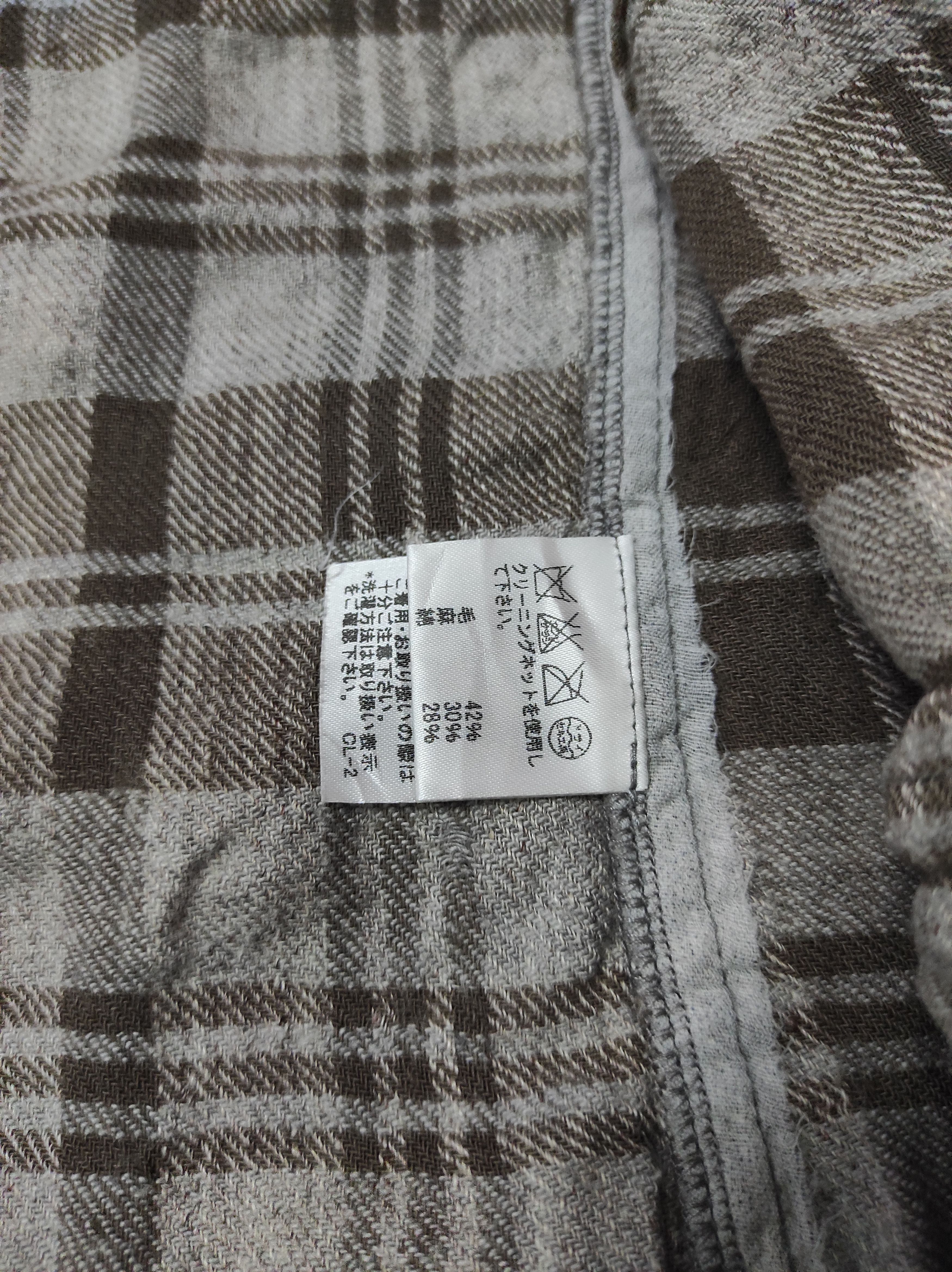 Issey Miyake PLANTATION PLAID COAT JACKET Size M / US 6-8 / IT 42-44 - 10 Thumbnail