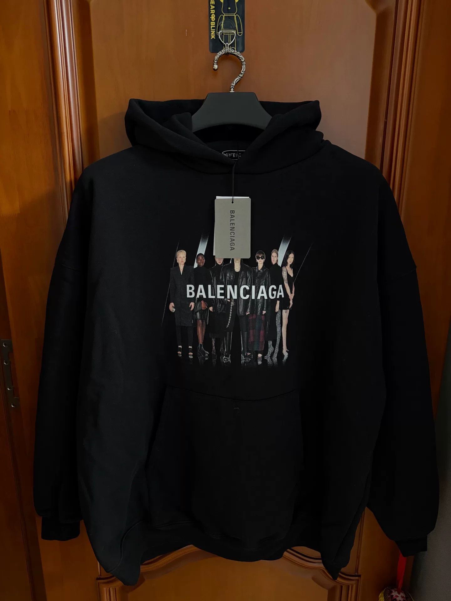 DEFEND PARIS black graphic hoodie with logo Size US M / EU 48-50 / 2 - 1 Thumbnail