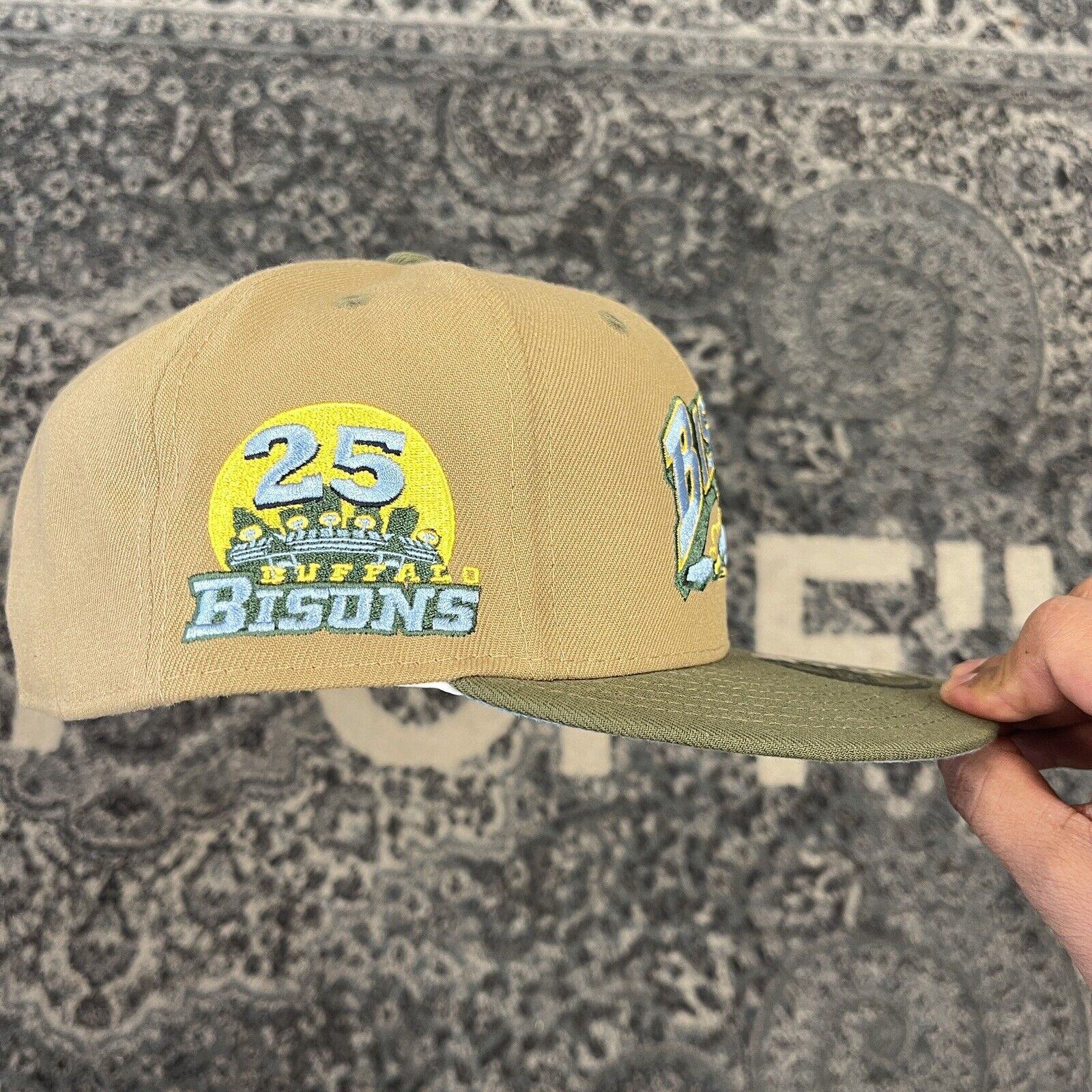 New Era New Era Buffalo Bisons Lamar Valley 59Fifty Hat Size 8 Size ONE SIZE - 5 Thumbnail
