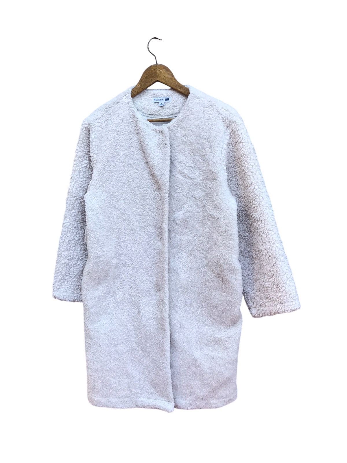 JW Anderson × Uniqlo UNIQLO JW ANDERSON FUR LONG JACKET Size M / US 6-8 / IT 42-44 - 1 Thumbnail