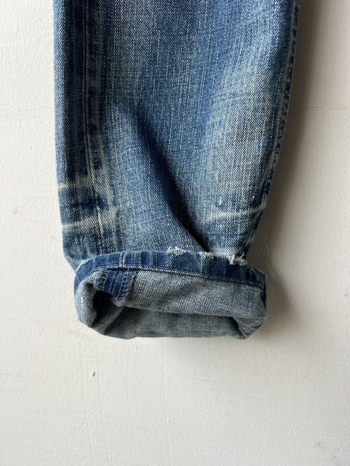 Neil Barrett Vintage Neil Barret Distressed Faded Denim Jeans Size US 29 - 19 Thumbnail