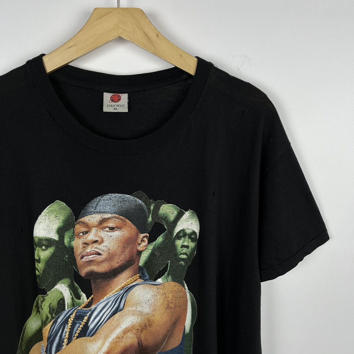 Rap Tees Vintage 50 Cent Rap Hip-Hop T Shirt 1990’s Size US L / EU 52-54 / 3 - 2 Thumbnail
