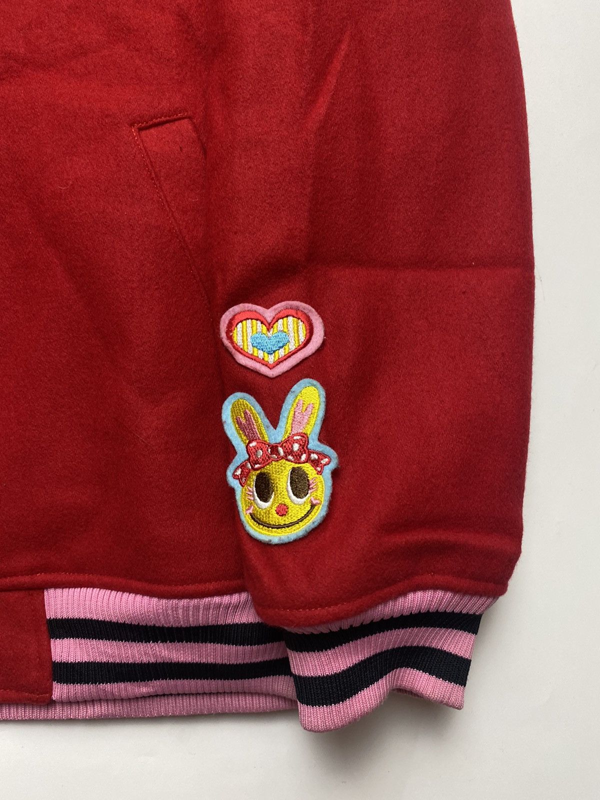 Angel Blue 2000s K.L.C - Mini Patch Wool Hoodie Jacket Size US M / EU 48-50 / 2 - 10 Thumbnail