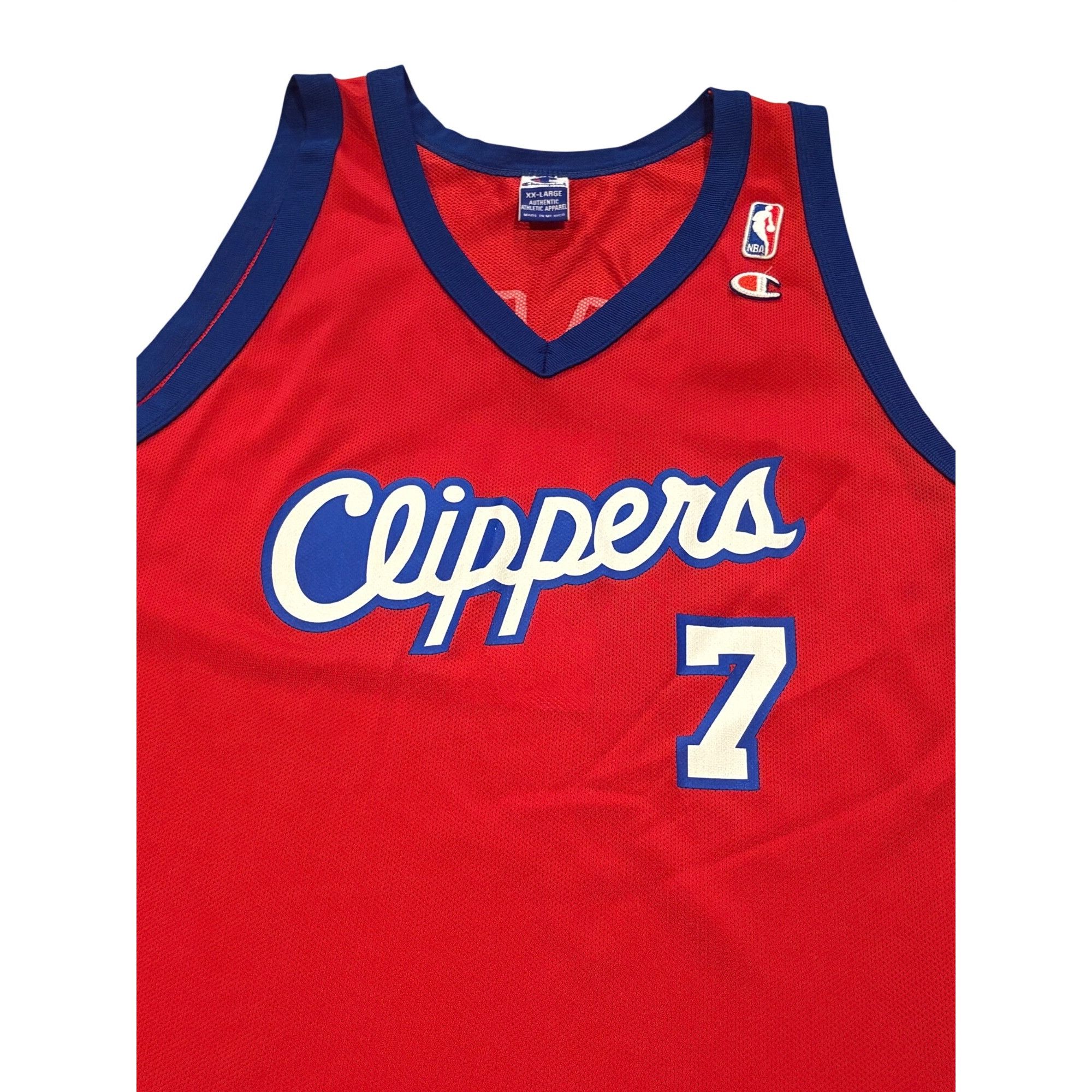 Champion Vintage 90s Champion Los Angeles Clippers Lamar Odom #7 NBA Size US XXL / EU 58 / 5 - 5 Thumbnail