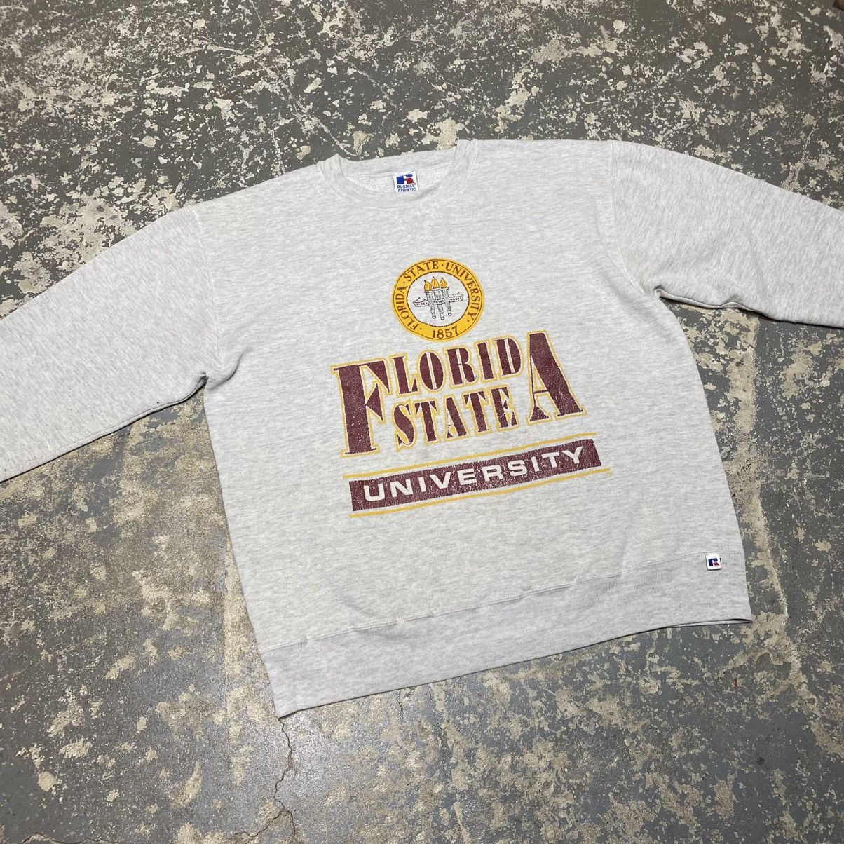 Russell Athletic × Vintage Vintage Russell Athletic Florida State University Crewneck Size US XL / EU 56 / 4 - 3 Thumbnail