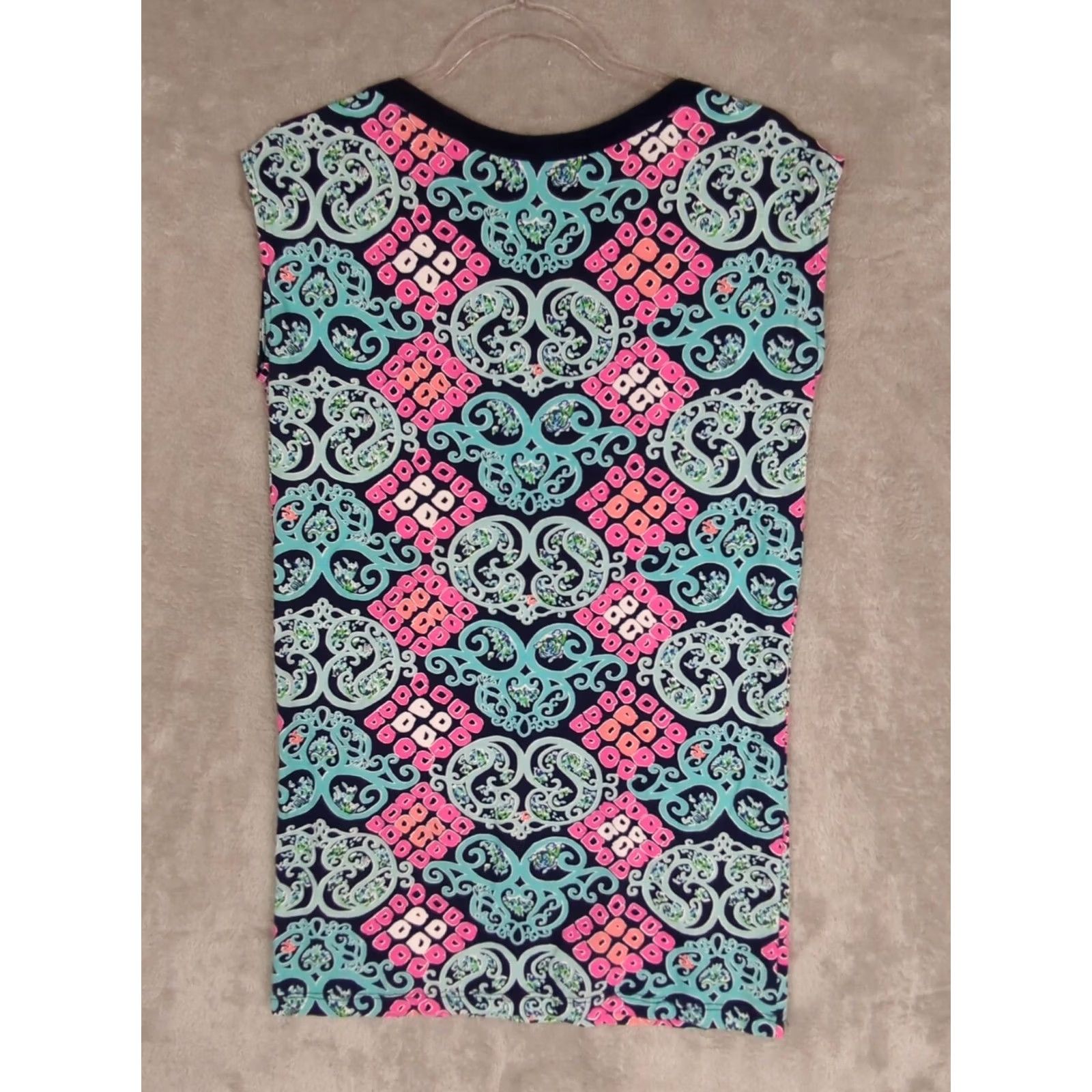Lilly Pulitzer Lilly Pulitzer shift dress Robyn Behind The Gates Print Multicolor XS beachy cruise Women Size XS / US 0-2 / IT 36-38 - 2 Thumbnail