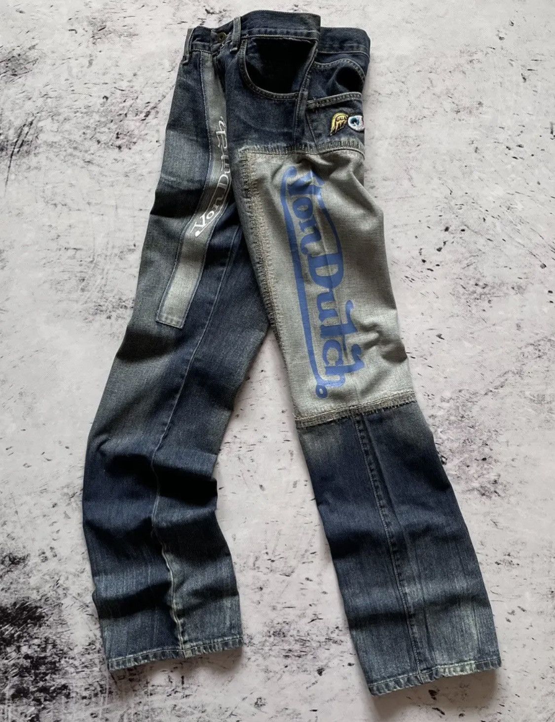Vintage × Von Dutch Von Dutch Logo Jeans Size US 30 / EU 46 - 1 Thumbnail