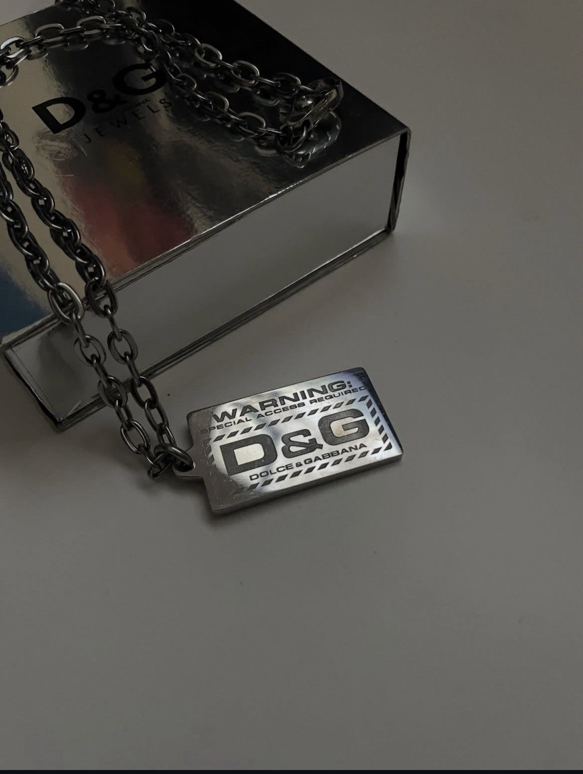 Dolce & Gabbana Dolche&Gabbana Warning chain Size ONE SIZE - 1 Thumbnail