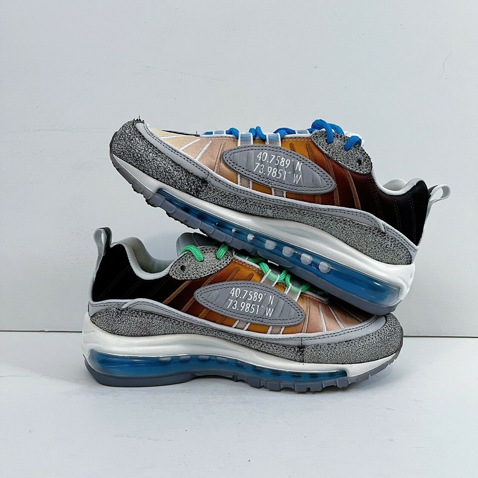Nike 2019 Nike Air Max 98 On Air NYC La Mezcla CI1502 001 Sz 5 Size US 6.5 / IT 36.5 - 6 Thumbnail