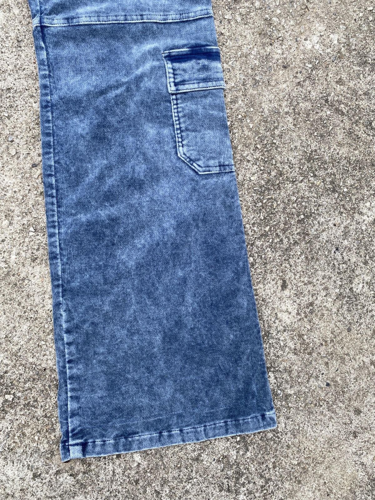 Japanese Brand × Otto 1990s - Otto Velvet Multipocket Flare Pant Size 28" / US 6 / IT 42 - 5 Thumbnail