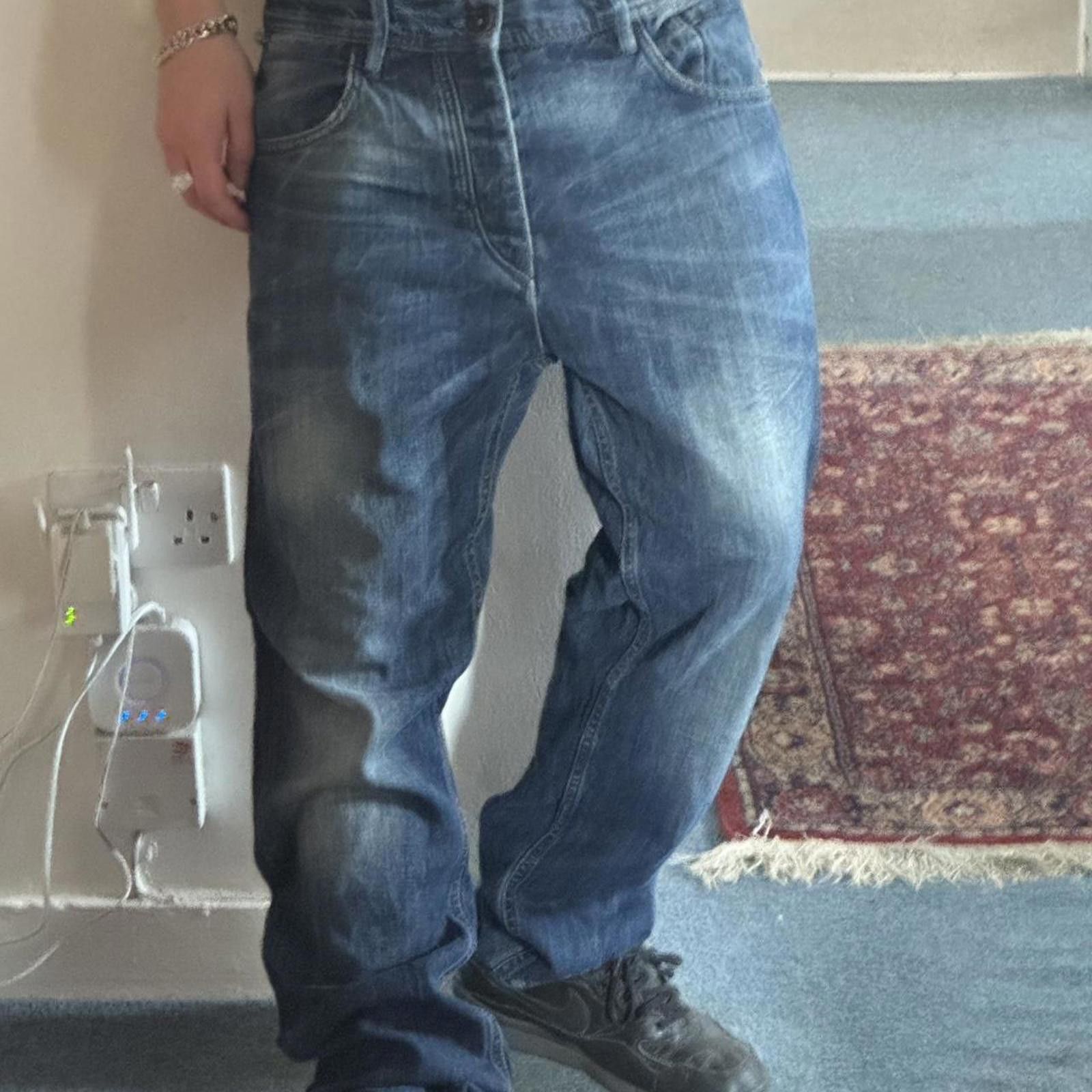 Other Vintage MQT denim jeans Size US 36 / EU 52 - 1 Thumbnail