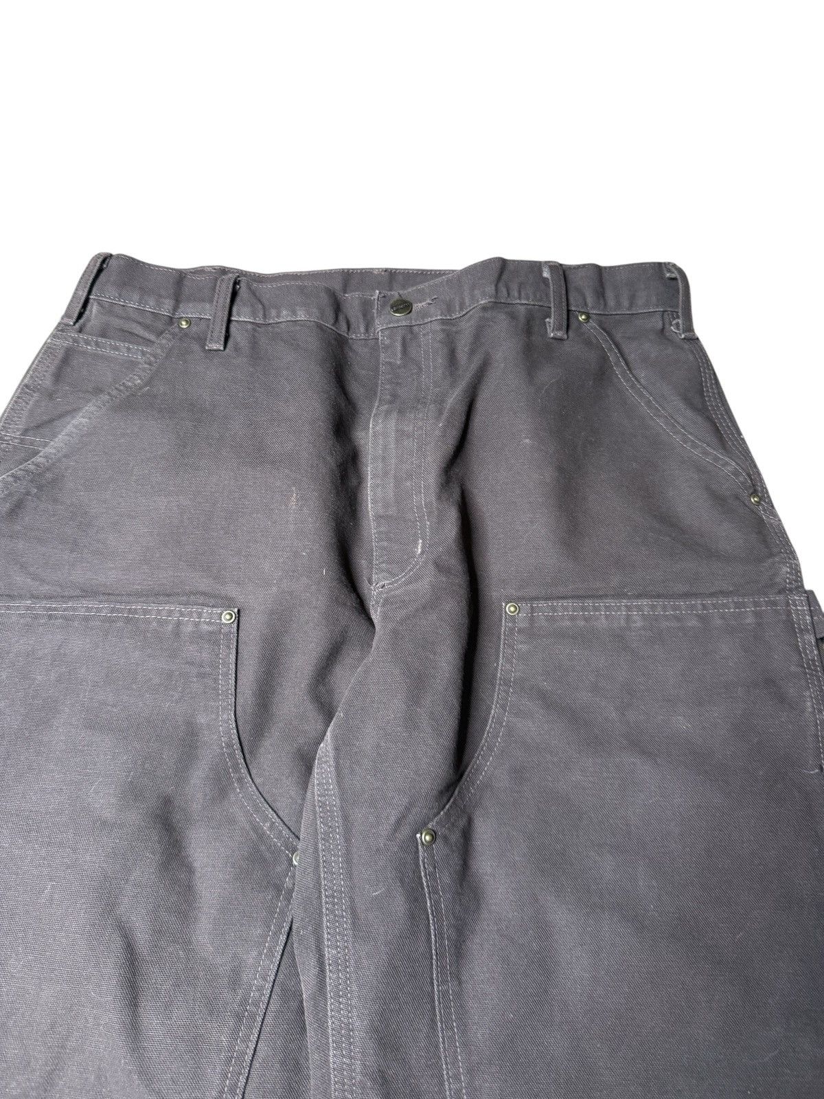 Carhartt × Vintage Vintage Carhartt Double Knees Pants Brown Size US 36 / EU 52 - 5 Thumbnail