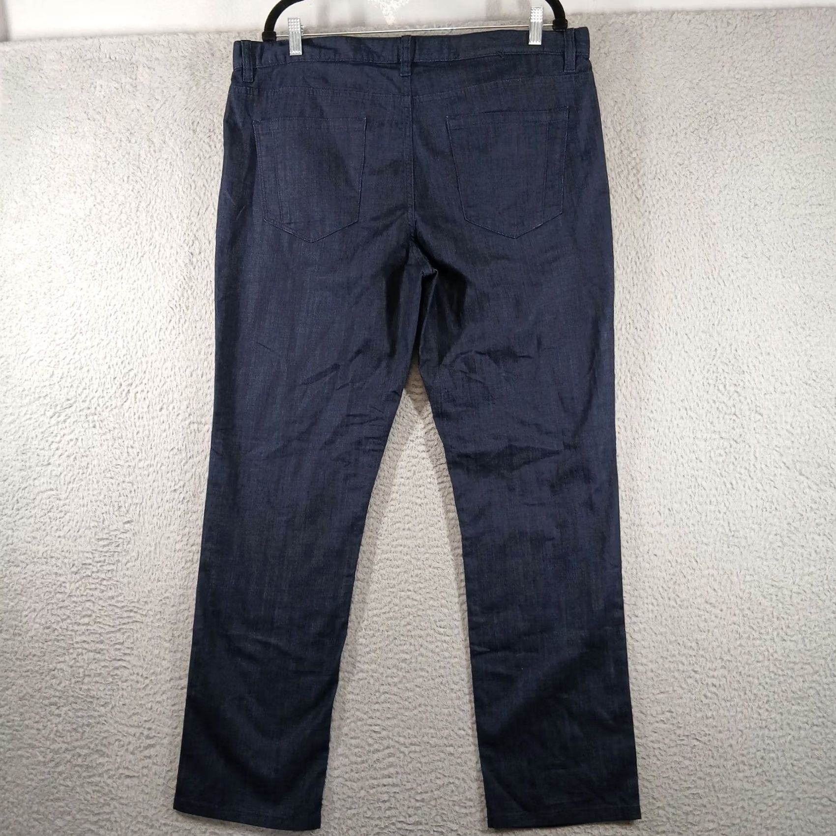Hugo Boss Hugo Boss Denim Pants Mens Size 38R Dark Indigo Lightweight 5-Pocket Size US 38 / EU 54 - 3 Thumbnail
