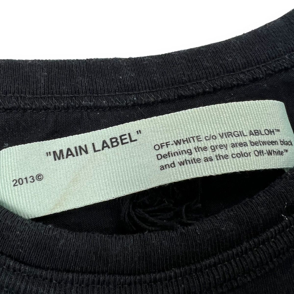 Off-White Off-White Fahrenheit Black T Shirt Size US L / EU 52-54 / 3 - 6 Thumbnail