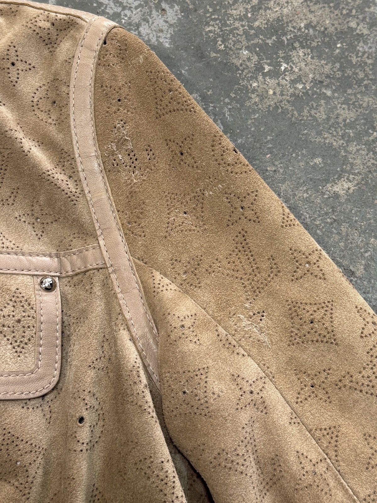 Louis Vuitton Louis Vuitton Biker Suede Leather Jacket Size M / US 6-8 / IT 42-44 - 12 Thumbnail