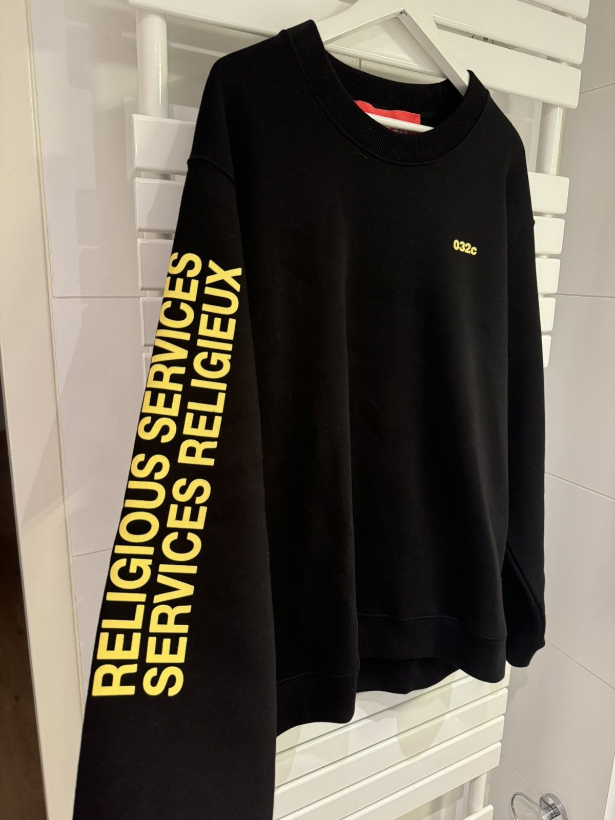 032c 032c x SSENSE Chabanel “Religious Services” Crew-Neck Size US L / EU 52-54 / 3 - 3 Thumbnail