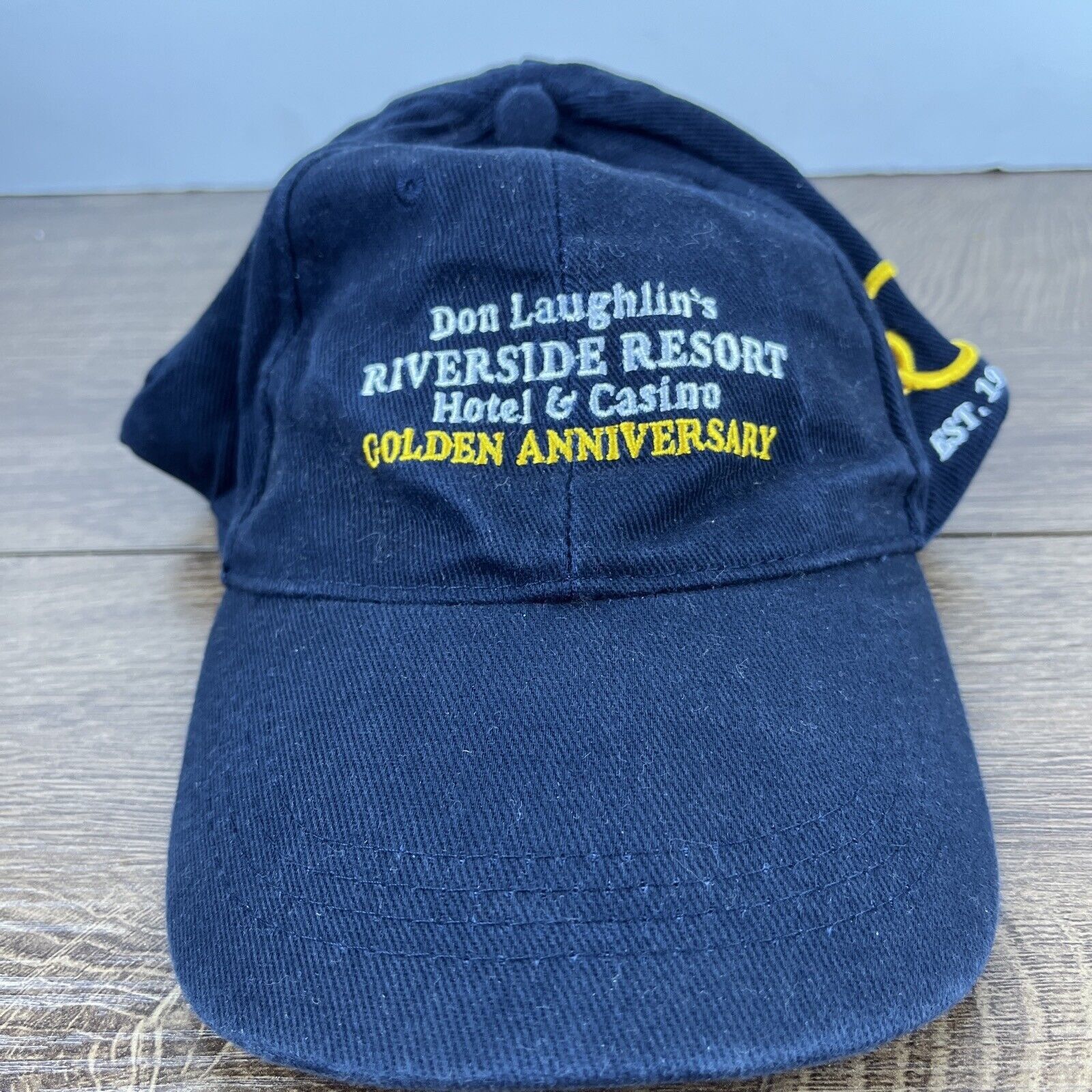 Other Don Laughlins Riverside Resort Hat Blue Hat Adjustable Blue Size ONE SIZE - 2 Thumbnail
