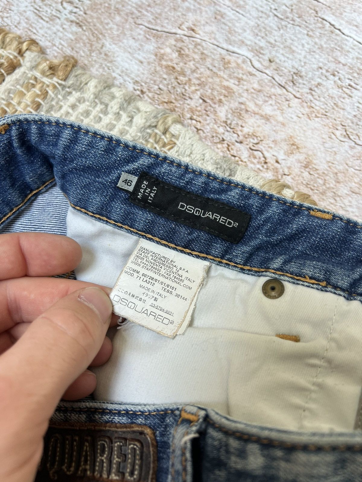 Dsquared2 × Vintage Dsquared2 vintage distressed jeans Size US 32 / EU 48 - 5 Thumbnail