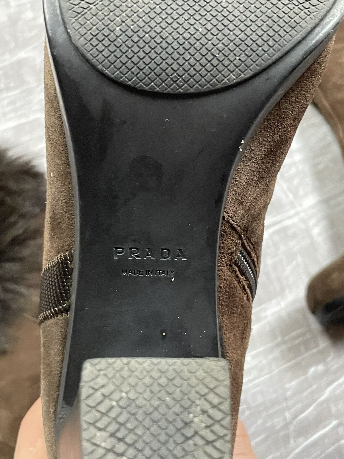 Prada Prada Fur High Shoes Y2K Very Rare Size US 7 / IT 37 - 9 Thumbnail