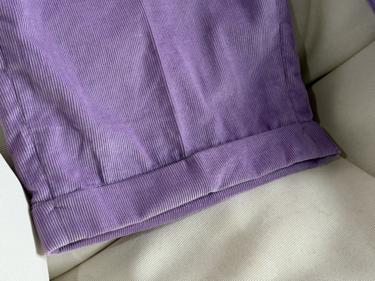 Polo Ralph Lauren Vintage Polo RL Italian Lavender Corduroy Bermuda 30 Size US 30 / EU 46 - 5 Thumbnail