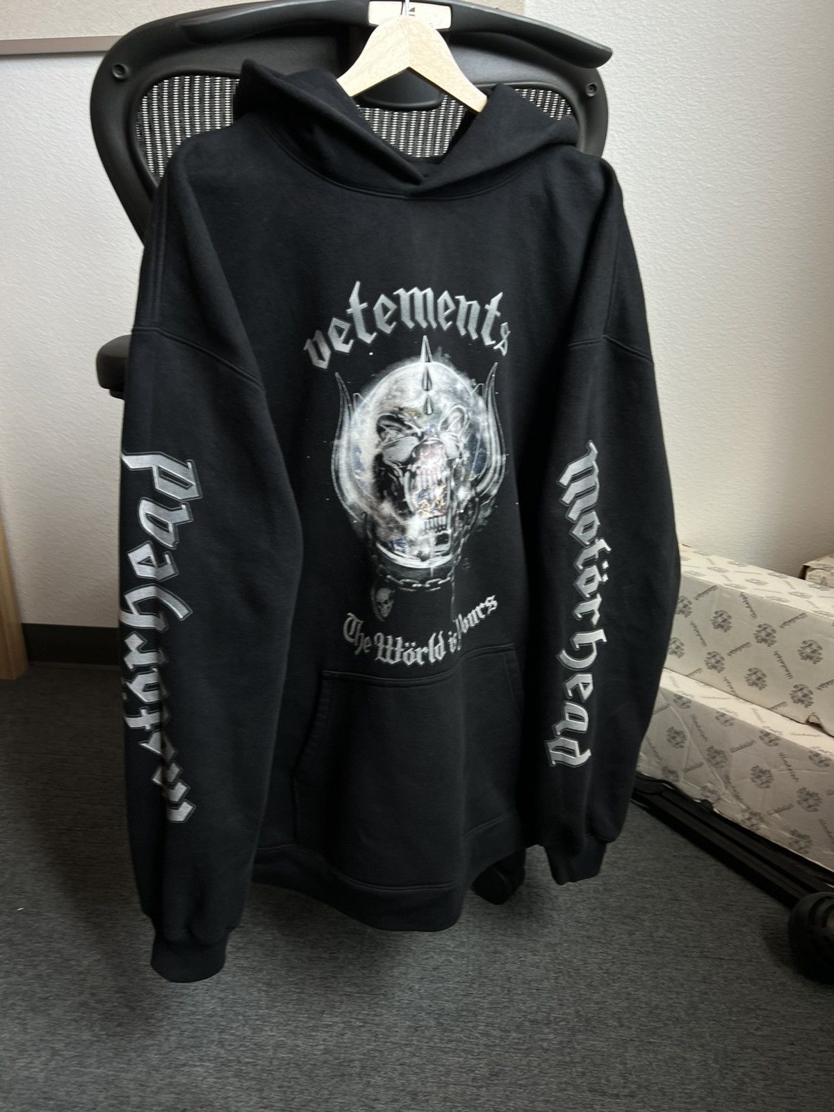 Vetements Vetements Hoodie Motorhead Colab Size US M / EU 48-50 / 2 - 3 Thumbnail
