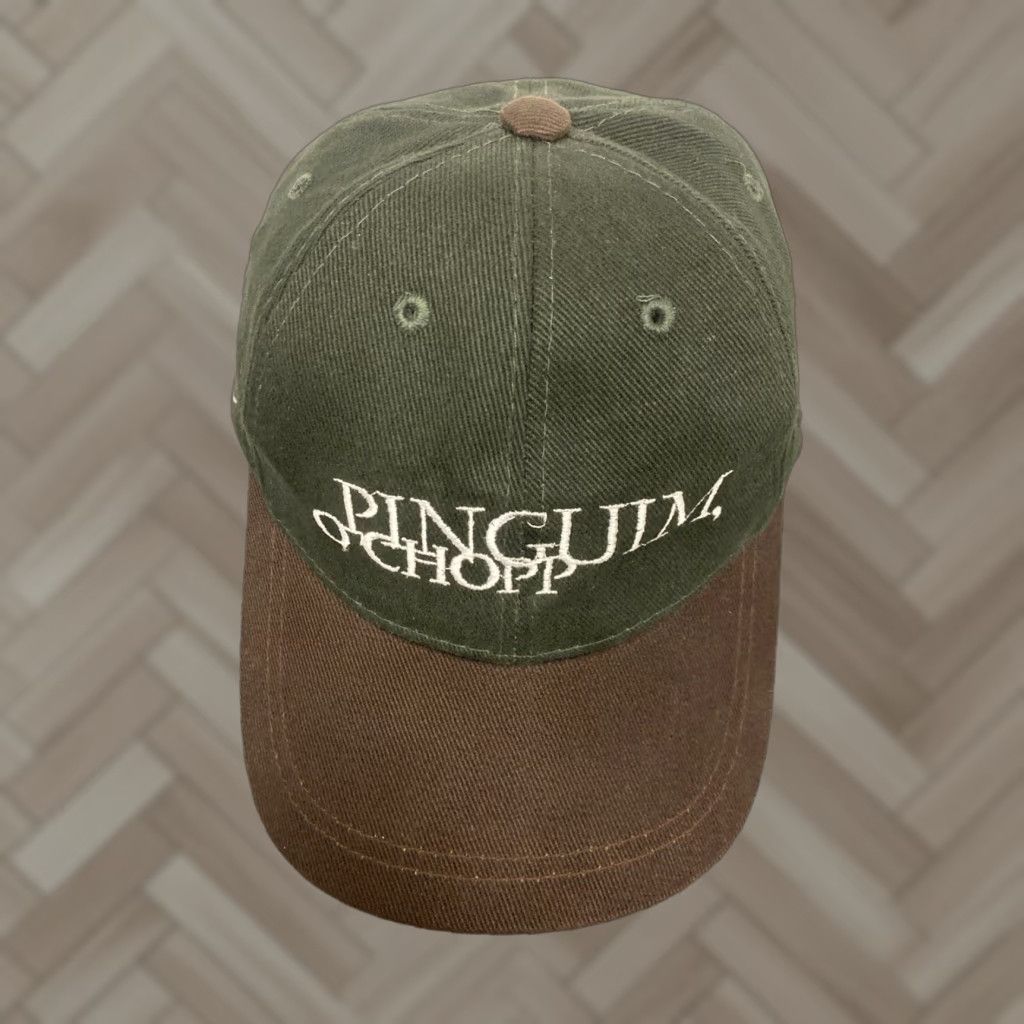 Vintage VINTAGE Pinguim Baseball Cap Unisex Adults Adjustable Green Brown Embroidered O Chopp Casual Travel Workwear Size ONE SIZE - 1 Thumbnail