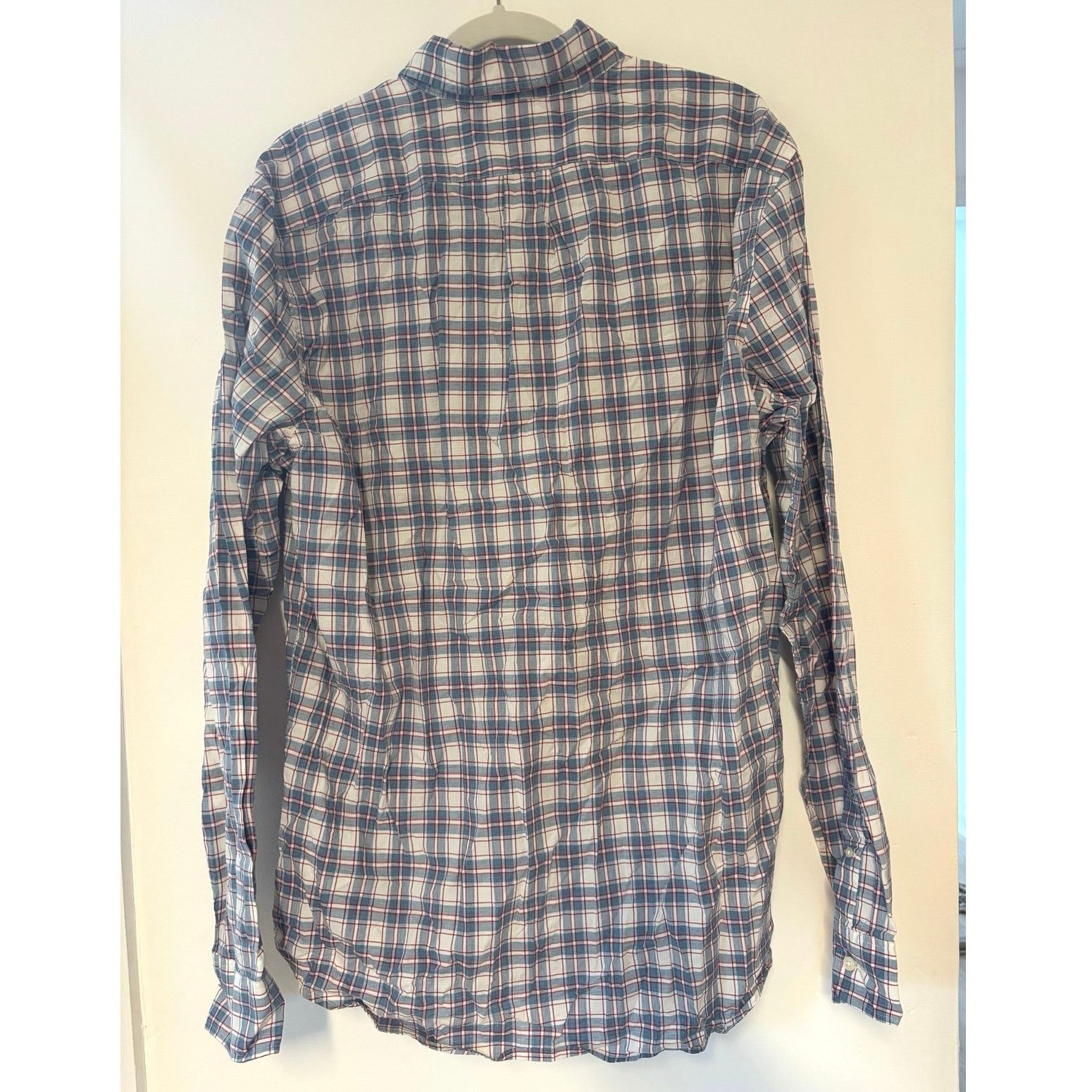 J.Crew NWOT J.Crew Tall Secret Wash Organic Plaid Shirt Size Large Size US L / EU 52-54 / 3 - 5 Thumbnail