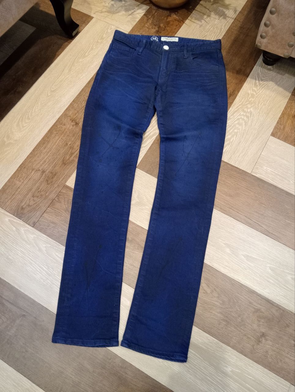 Vanquish VANQUISH JAPAN WASHED BLUE PANTS Size US 28 / EU 44 - 2 Thumbnail