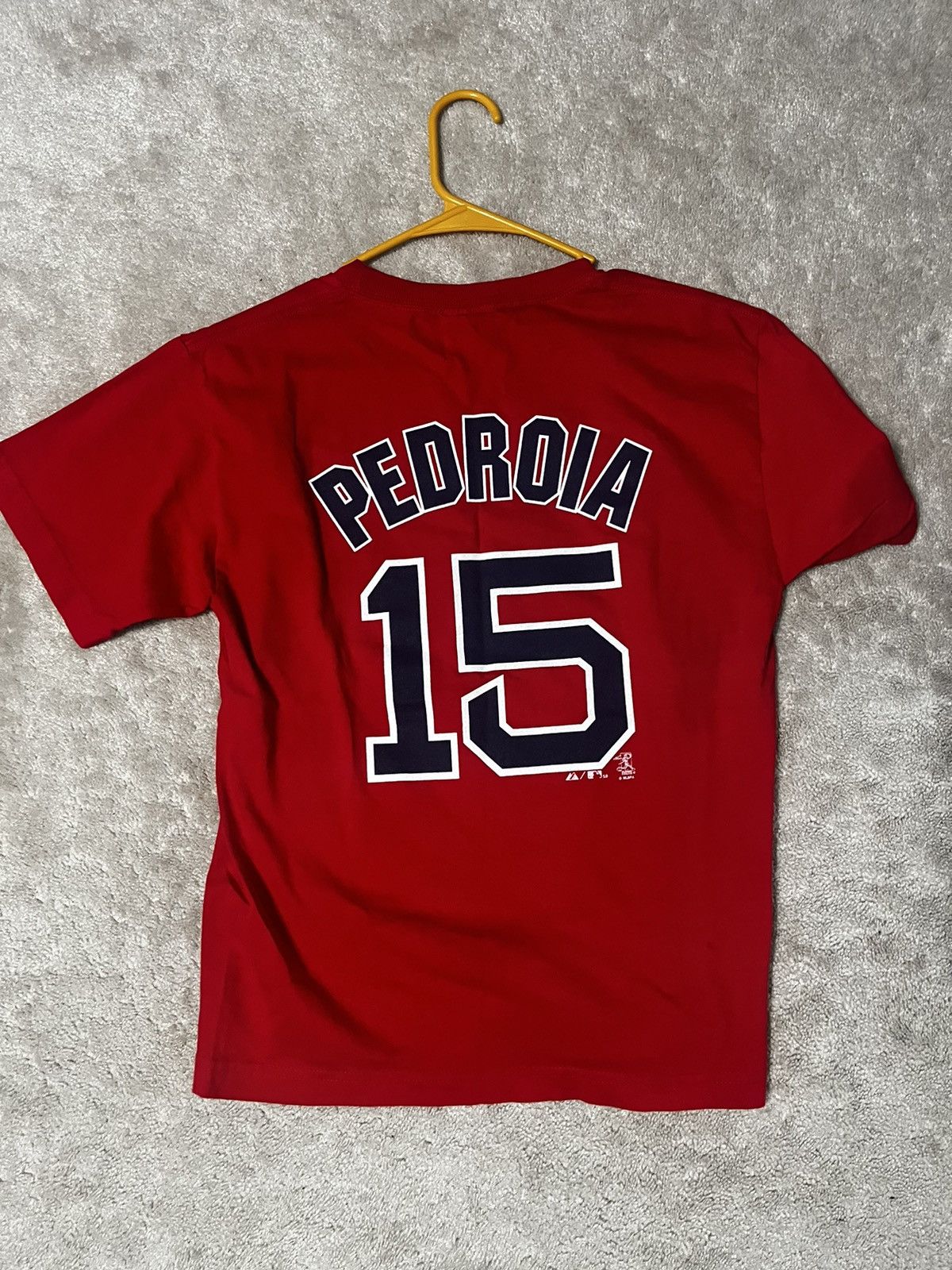 Vintage Vintage Red Sox “Pedroia” T shirt Size US M / EU 48-50 / 2 - 2 Thumbnail