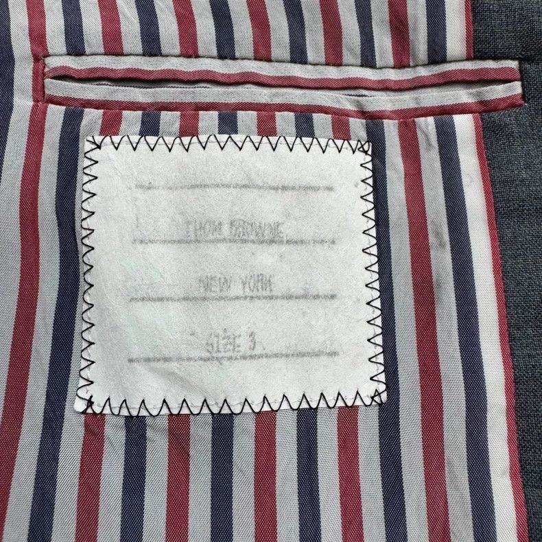 Thom Browne Thom Browne size3 Striped pilot jacket Size US L / EU 52-54 / 3 - 2 Thumbnail
