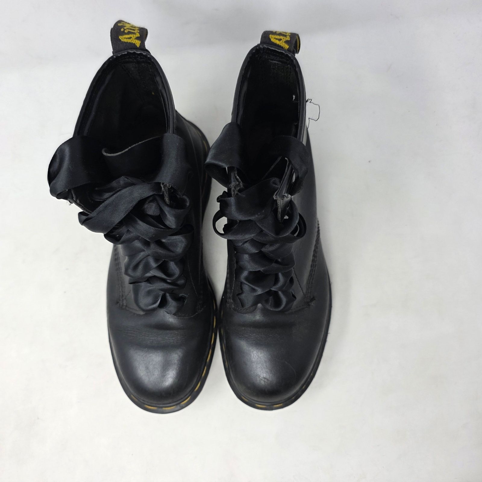 Dr. Martens Dr. Martens Made in England Black Combat Boots Womens US 8 Size US 8 / IT 38 - 4 Thumbnail