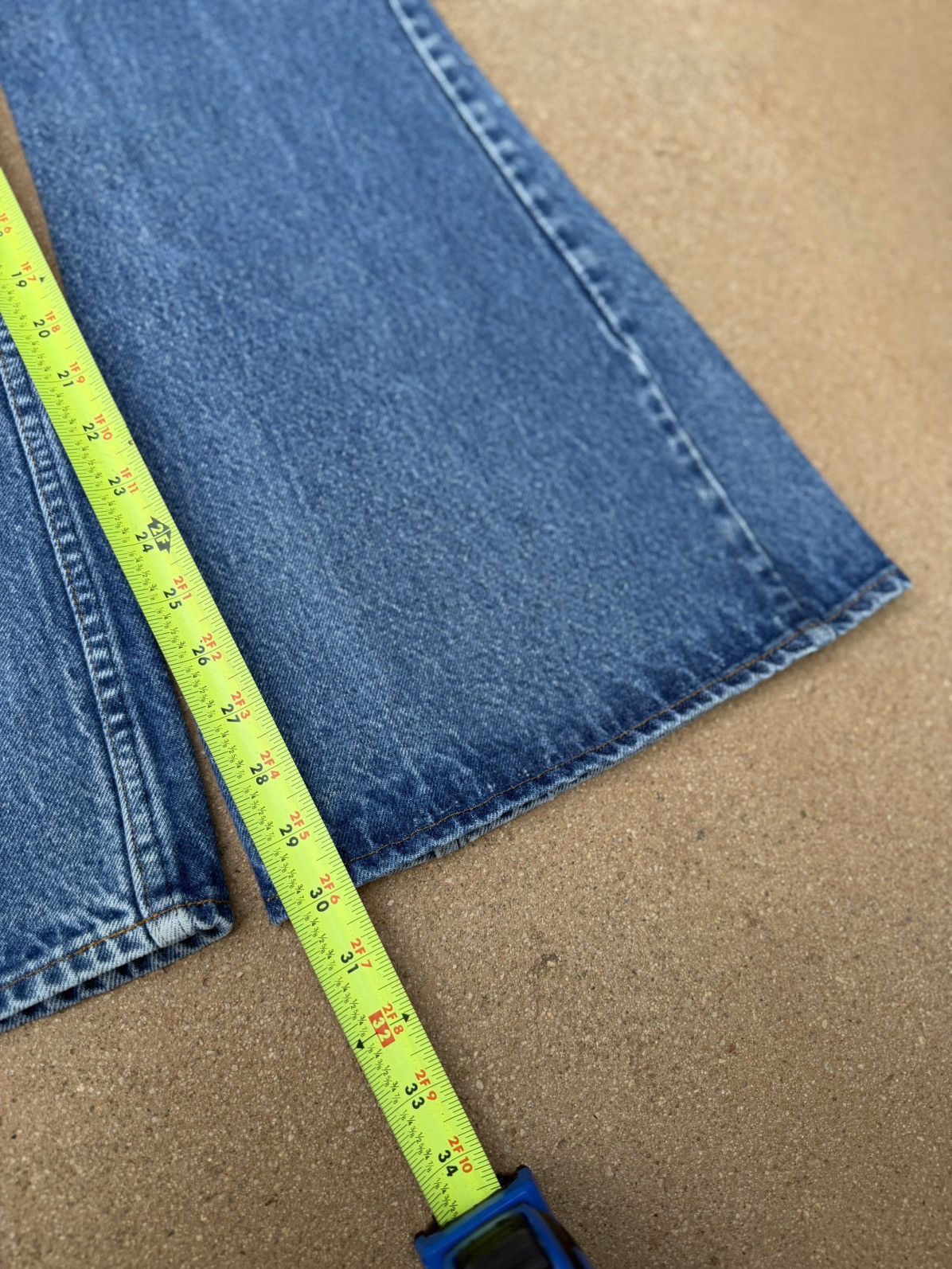 Levi's Vtg 80’s Levi’s 684 Orange Tab Bellbottom Flare Jeans 30x30 Size US 30 / EU 46 - 10 Thumbnail