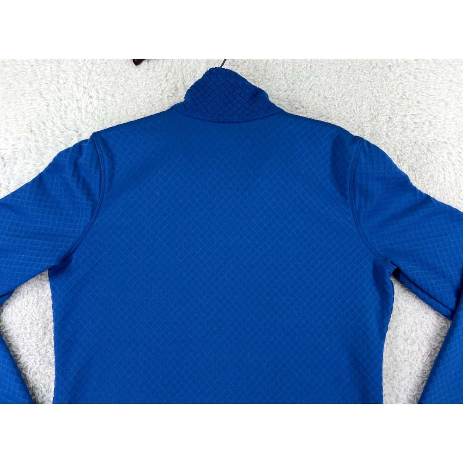 Izod IZOD Sweater Womens Medium Blue Full Zip Mock Neck Polyester Golf Golfer Ladies Shirt Womens M Blue 90s? Size M / US 6-8 / IT 42-44 - 7 Thumbnail