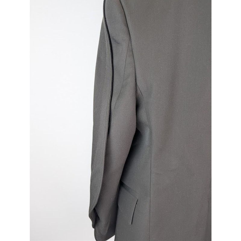 Bottega Veneta o1rshd1 Compact Wool Jacket in Kale Size US M / EU 48-50 / 2 - 17 Thumbnail