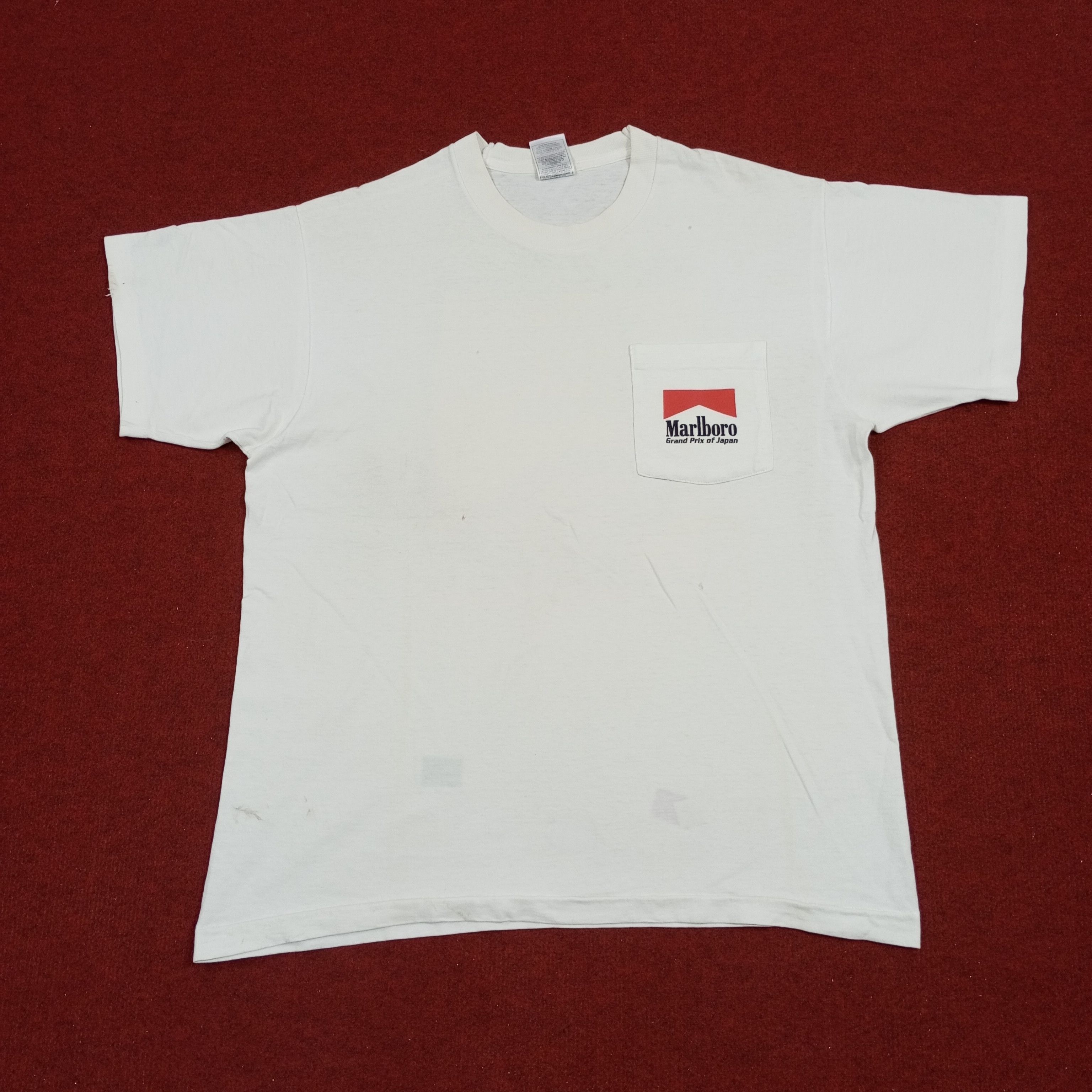 Marlboro Marlboro Grand Prix Japan Racing MotoGP Vintage Tshirt Size US L / EU 52-54 / 3 - 3 Thumbnail