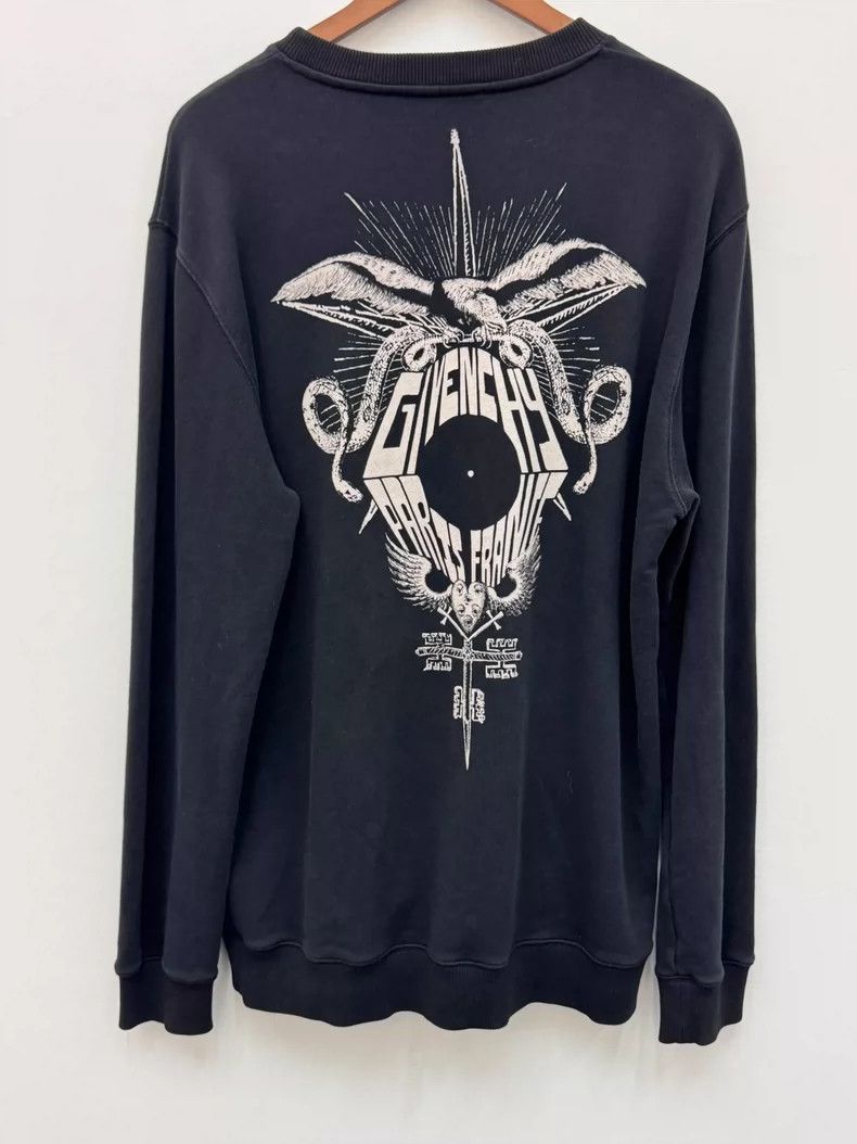 Givenchy Givenchy Printed men's black hoodie, size L Size US L / EU 52-54 / 3 - 2 Thumbnail