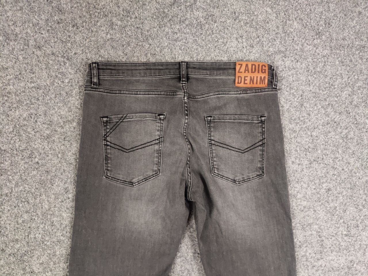 Zadig & Voltaire Zadig & Voltaire Design Slim Gray Denim Jeans Size US 31 - 9 Thumbnail