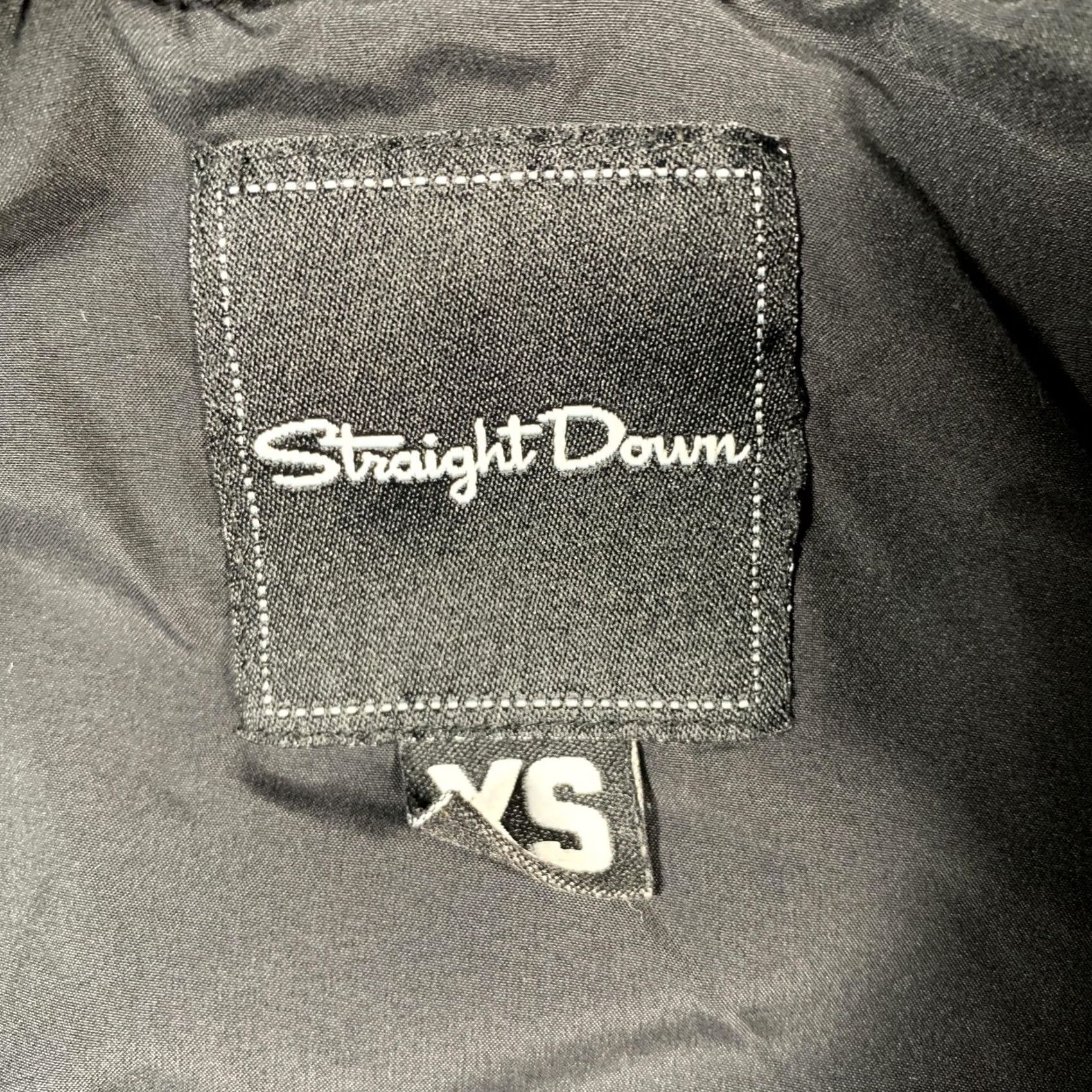 Logo 7 VINTAGE Straight Down Vest Womens XS Black Quilted Full Zip Shadowridge Golf Club Logo Size XS / US 0-2 / IT 36-38 - 5 Thumbnail