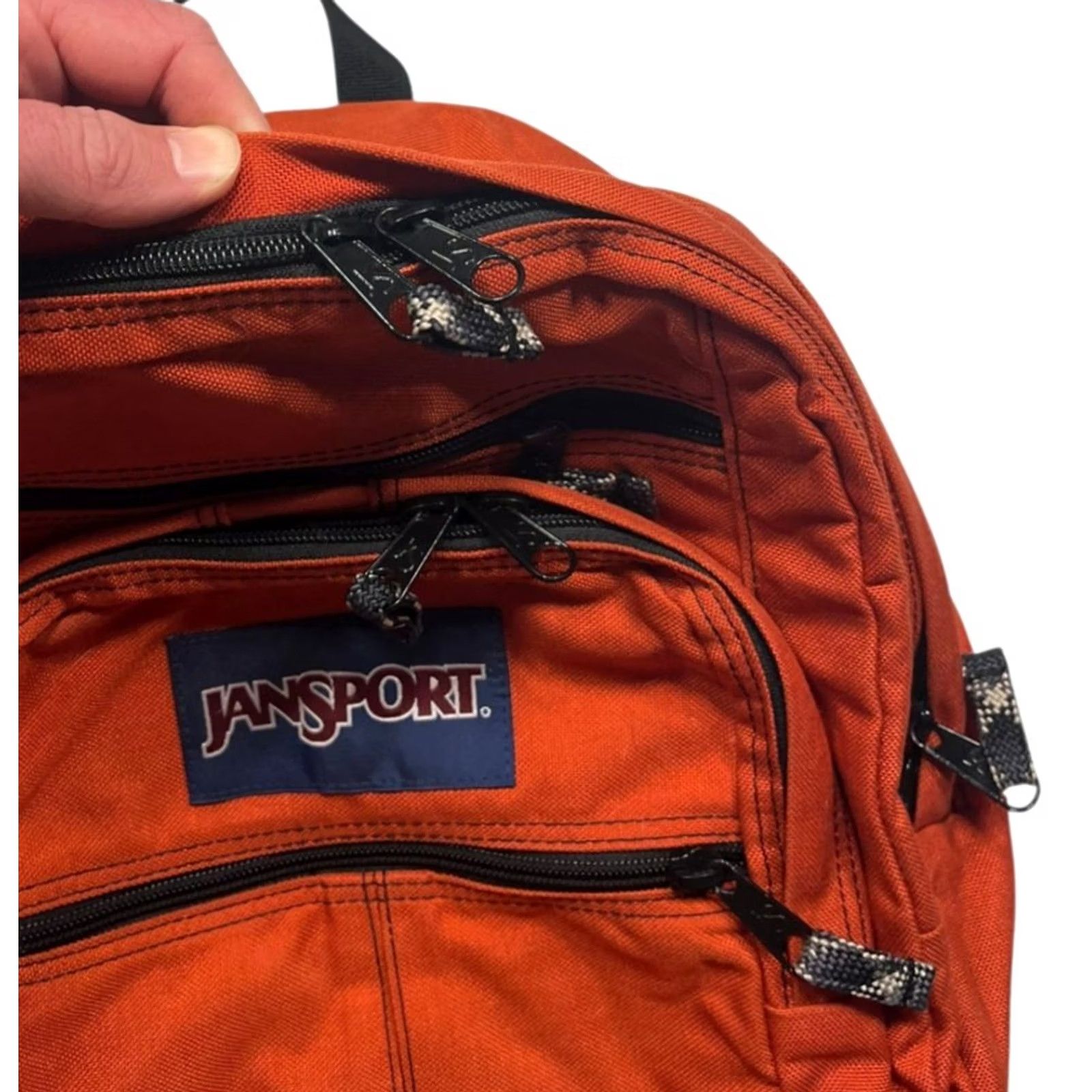 jansport right pack tahitian orange Backpack Padded shoulder straps for comfortable carrying of heavy loads SuperBreak Plus