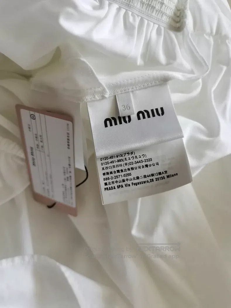 Miu Miu Miu Miu 36 法式露背连衣裙 Size S / US 4 / IT 40 - 6 Thumbnail