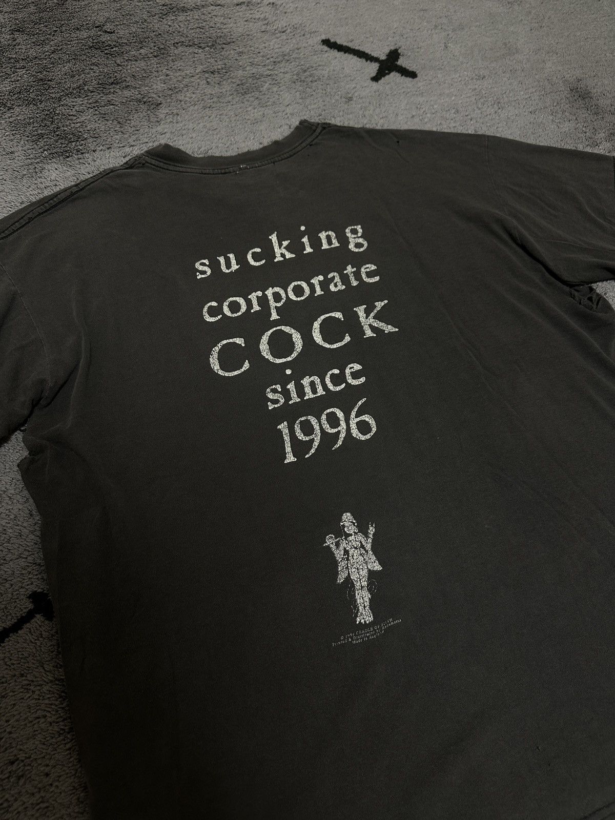 Vintage Cradle of Filth 1996 - Sucking Corporate Cock since 1996 Size US L / EU 52-54 / 3 - 2 Thumbnail