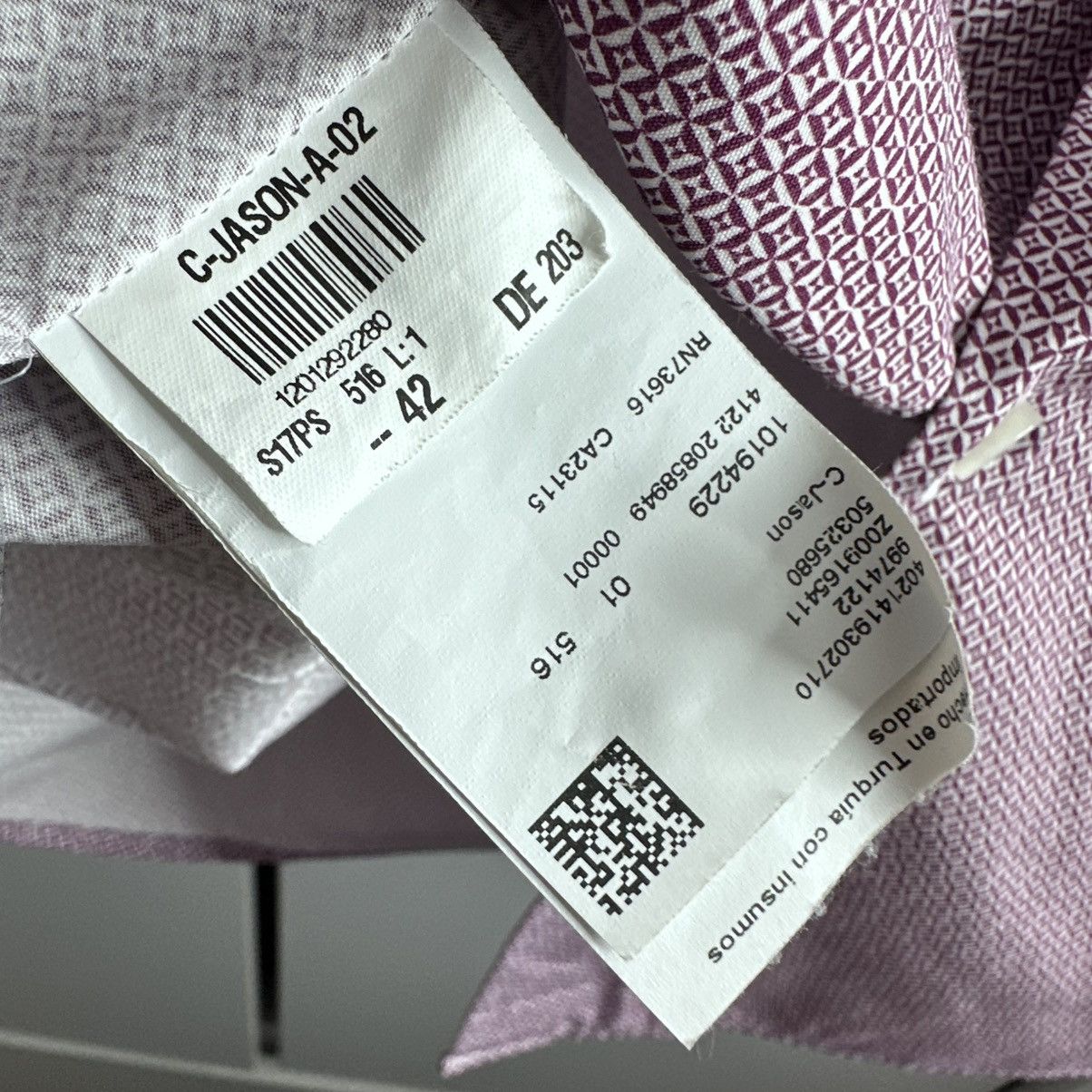Hugo Boss Hugo Boss Shirt Luxury Size US S / EU 44-46 / 1 - 6 Thumbnail