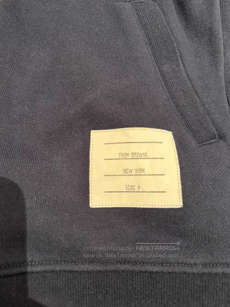 Thom Browne Thom Browne Black Hooded Sweatshirt Size US XL / EU 56 / 4 - 4 Thumbnail