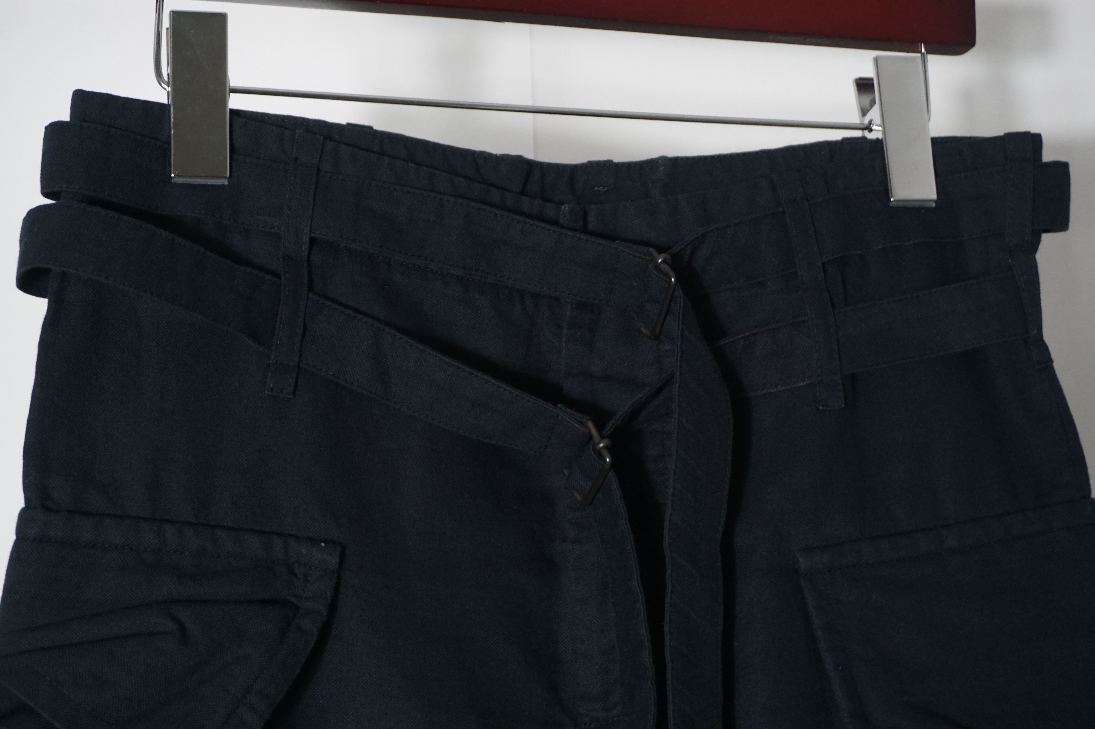 Ann Demeulemeester FW02 Bondage Cargo Pants Size US 30 / EU 46 - 2 Thumbnail