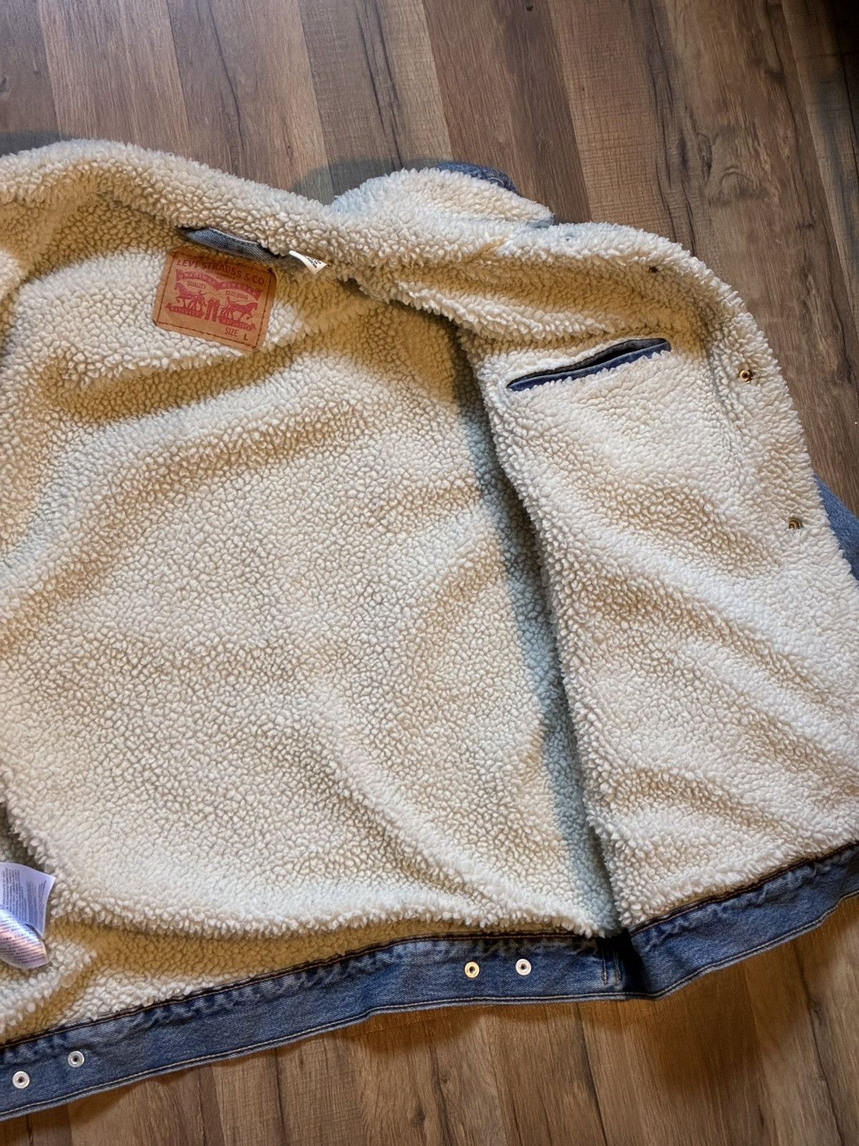 Levi's Levi’s Sherpa Denim jacket Size US L / EU 52-54 / 3 - 4 Thumbnail