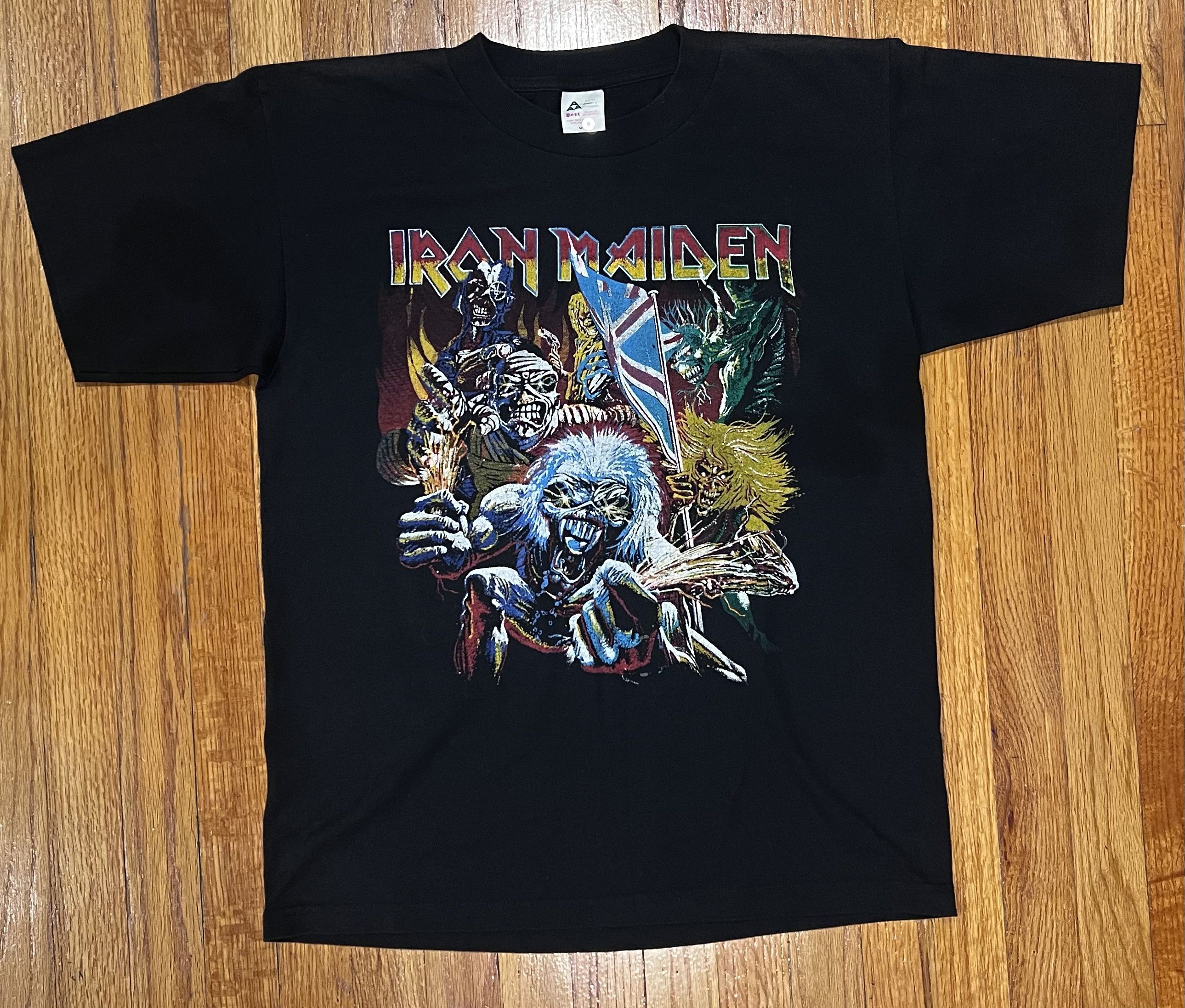 Vintage 1992 Iron Maiden Mexican Parking Lot Boot Size US L / EU 52-54 / 3 - 4 Thumbnail